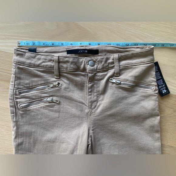 Joe’s Khaki Skinny Moto Jeans w/ Zipper Pockets size 28 - Picture 7 of 15